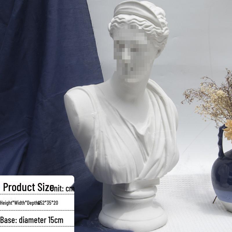 Набор геометрических скульптур из гипса для искусства и фотографии