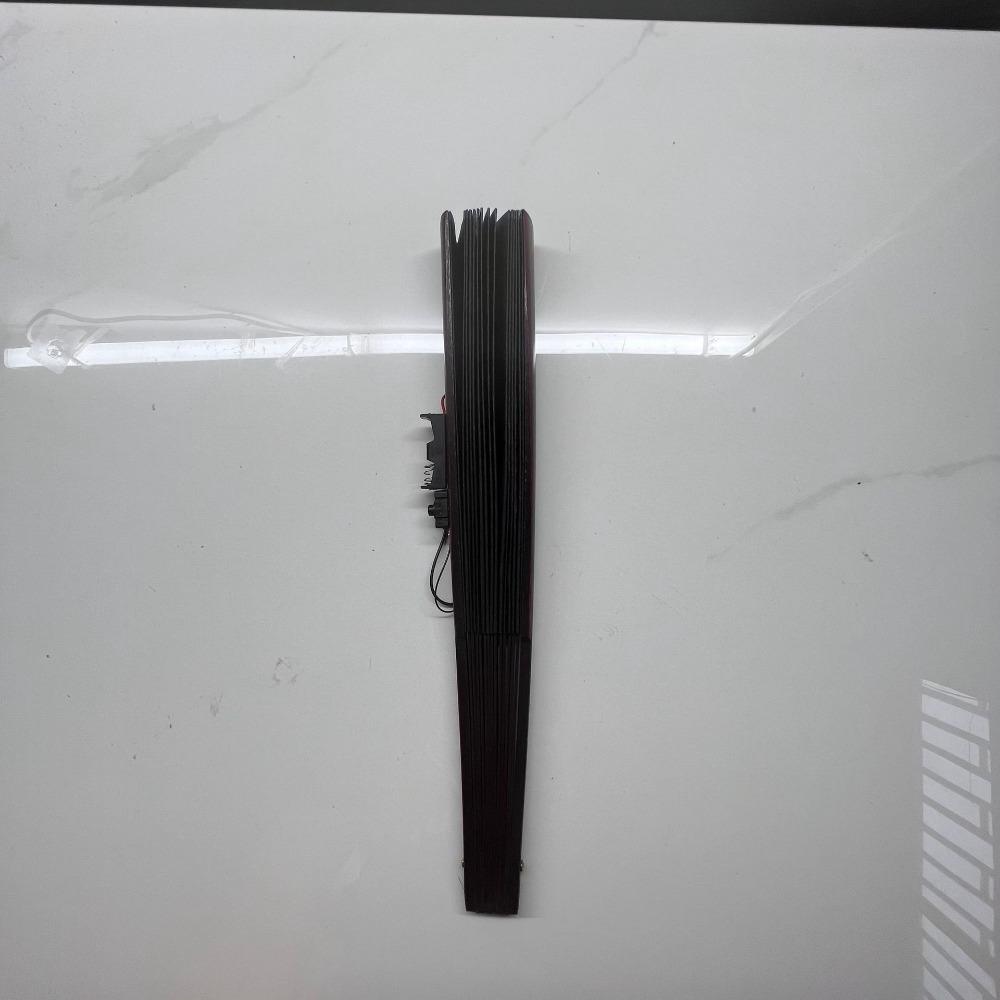 Красочные ручные светодиодные веера Складной веер для игр Украшение для вечеринки Танцевальный светящийся веер