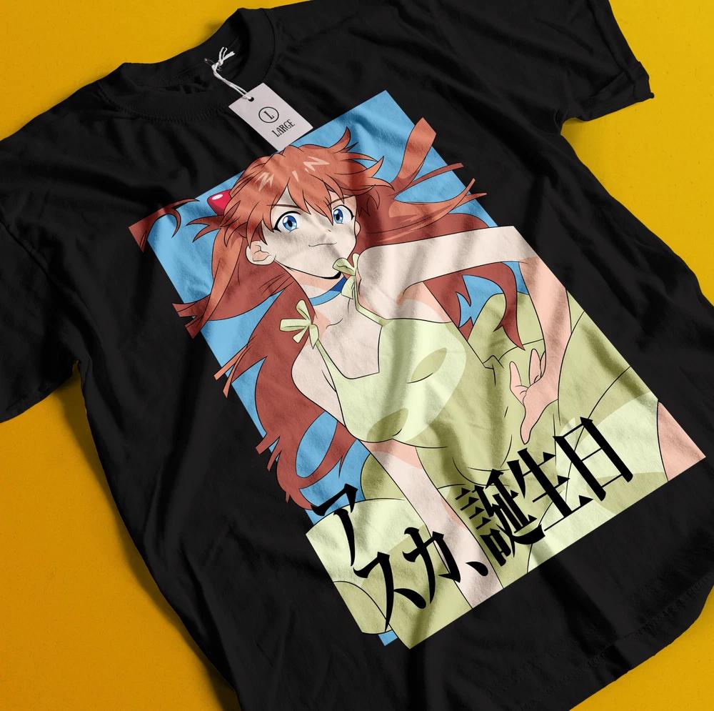 Футболка Neon Genesis Evangelion Футболка Ева Футболка Аски Футболка Аянами Мари Мисато