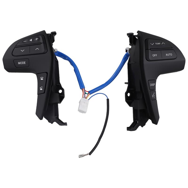 L10A For Toyota Highlander 2009-2012 Hilux 2011-2013 Car Bluetooth Steering Wheel Audio Control Button Switch 84250-0E220