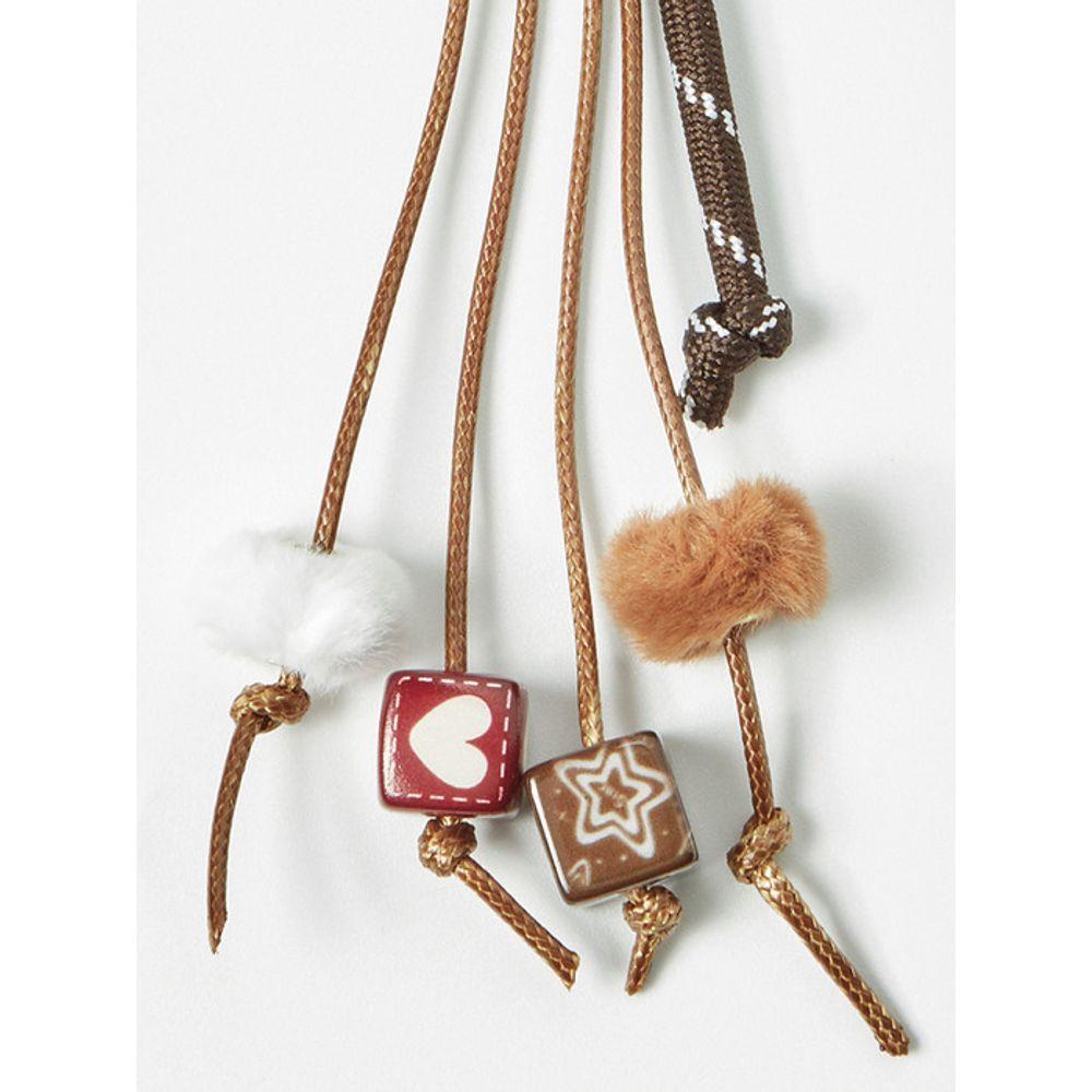 The GREEN Lab Heart Leopard Keyring (3colors)