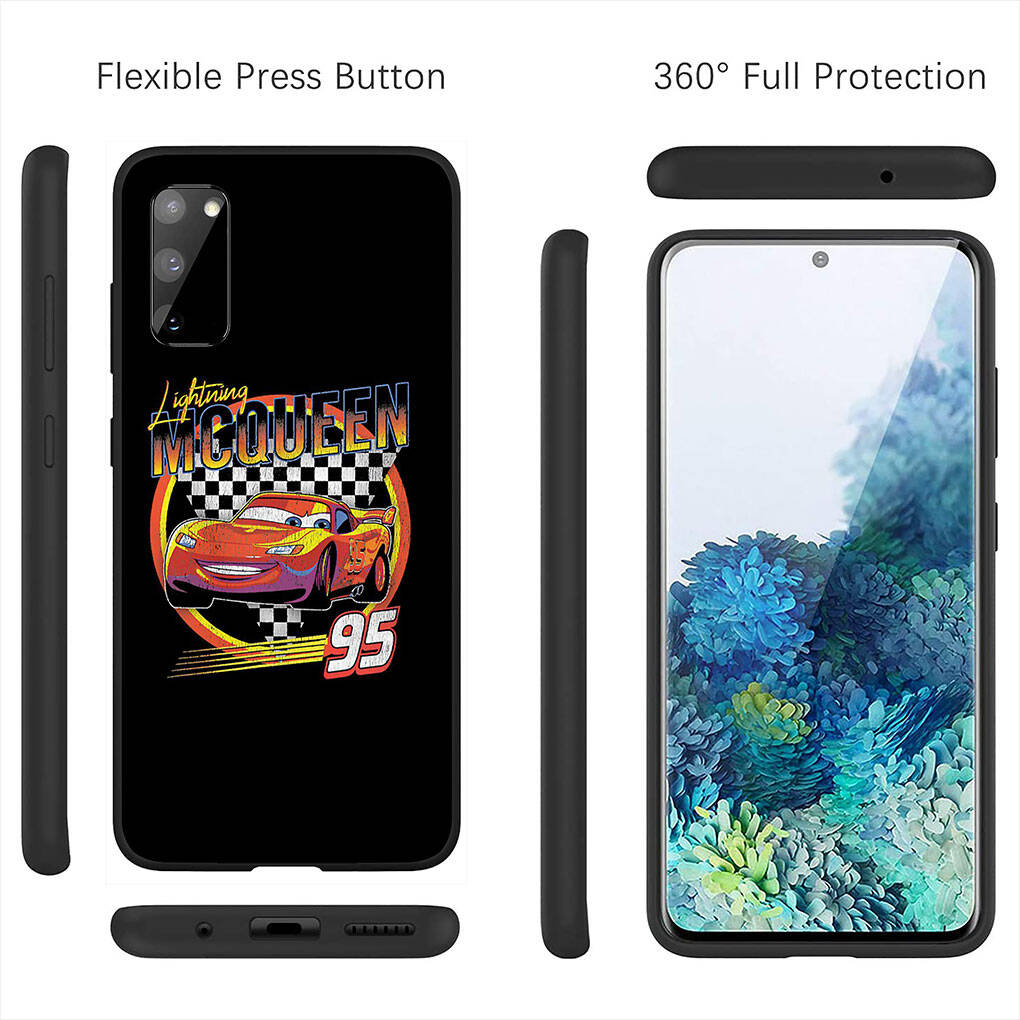 Для iPhone 17 16 15 Xiaomi Poco F7 F8 X7 X6 C85 C75 C71 M8 Redmi Note 14 13 12 11 Pro Max 14C 13C 15C A3 Чехол для телефона Комиксы Машины Молния Маккуин 95