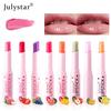 Julystar Color Changing Lip Balm Moisturizing & Hydrating Magic PH Temperature Lipstick 8 Colours Fruit Flavoured Lip Tinted with Vitamin E Lip Care