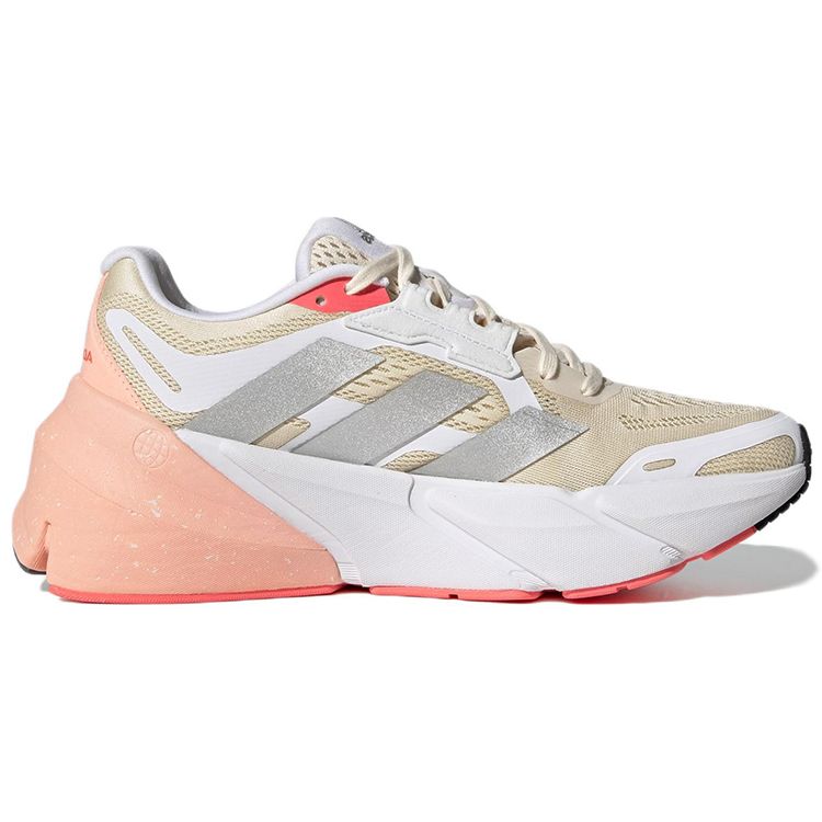 Adidas Adistar Ecru Tint Silver Metallic Женские кроссовки Кремовые Light-Flash-Orange GX2988