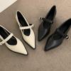 Модные туфли-лодочки нового стиля с элегантным острым носком, женские туфли на массивном каблуке, модные сандалии на каблуке, летние туфли для вечеринки, сандалии для платья, Zapatos Mujer