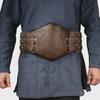 Nordic Viking Thor's Hammer Embossed Wide Medieval Waist Belt