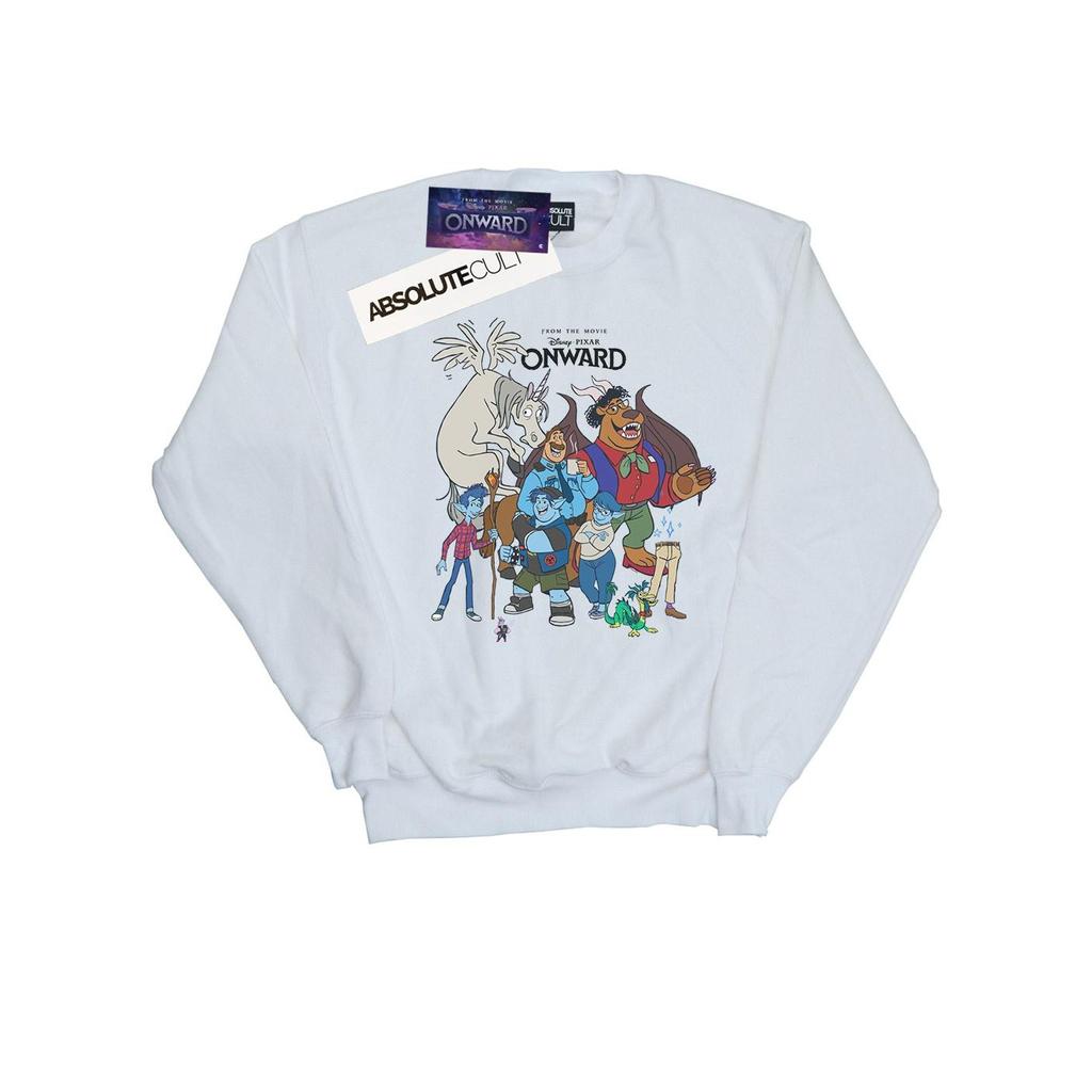 Disney Womens/Ladies Onward Character Collage Sweatshirt