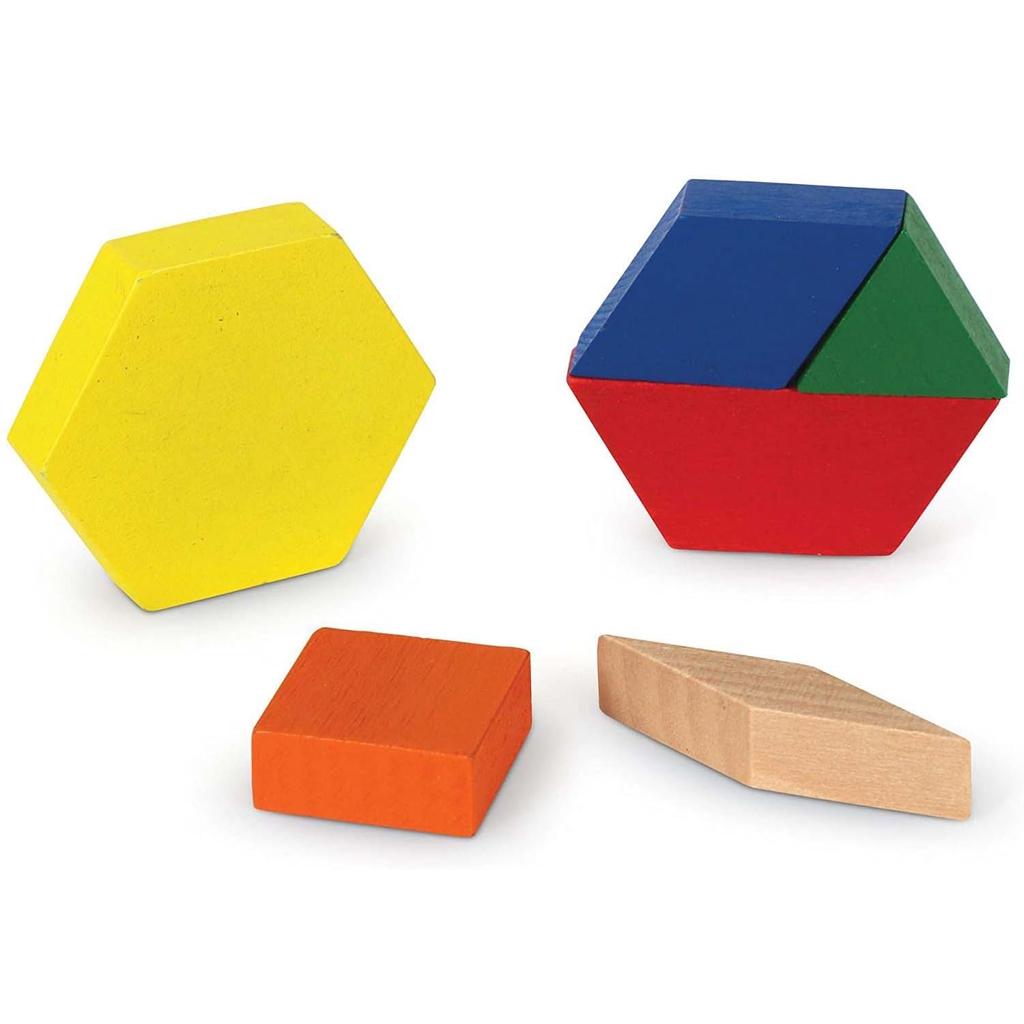 Learning Resources Wooden Pattern LER 0334 Blocks,