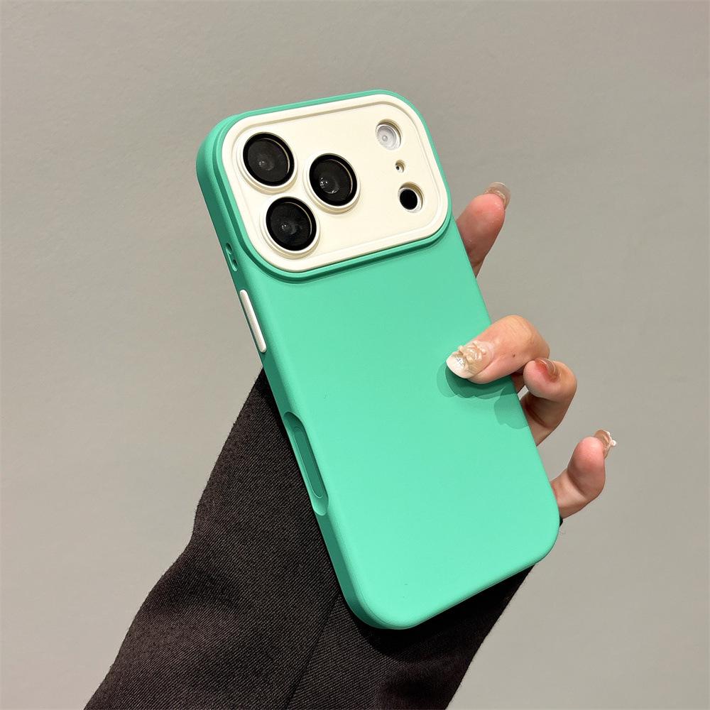 Ударопрочный Жидкий Матовый Чехол для iPhone 14/13/12/11 и Apple 17/16/15 Pro Max