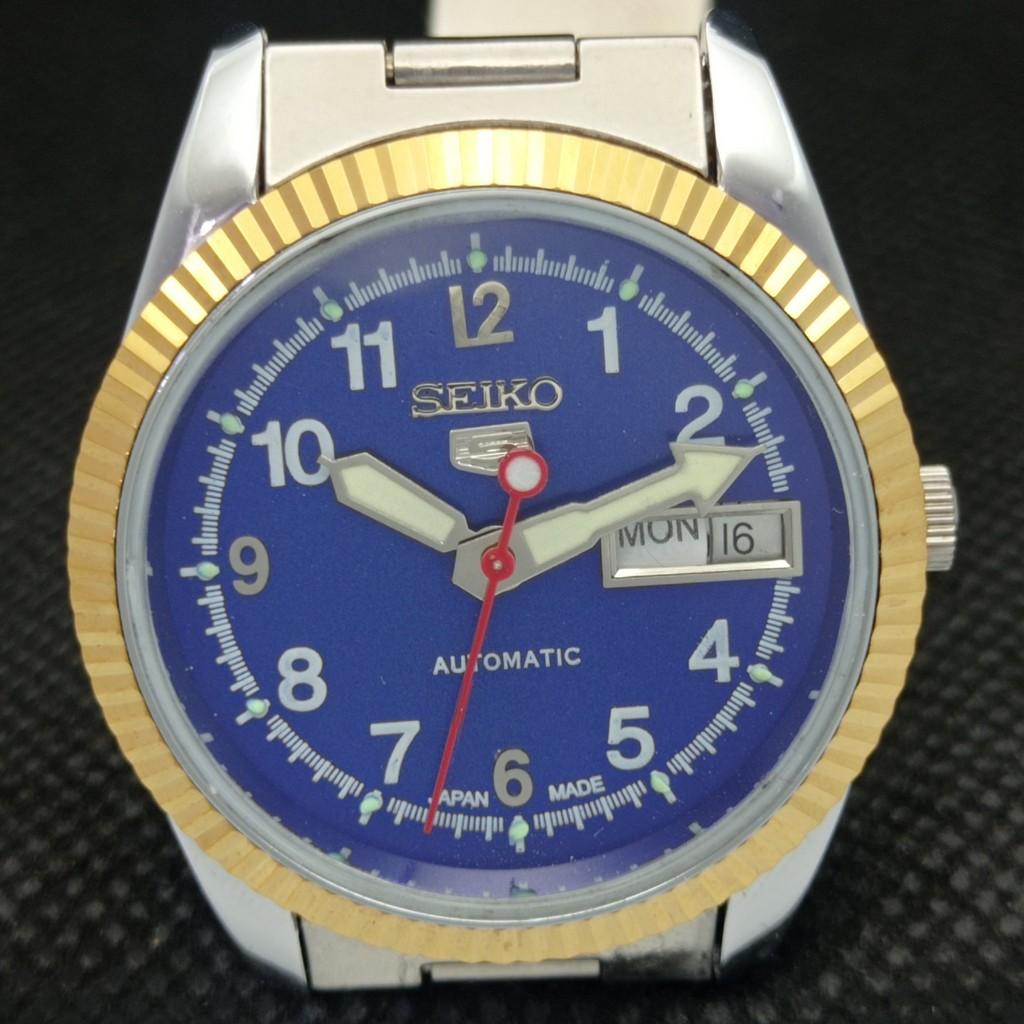 ВОССТАНОВЛЕННЫЕ SEIKO 5 PRESIDENT AUTOMATIC MENS JAPAN WATCH BACK 575a-a304836-9
