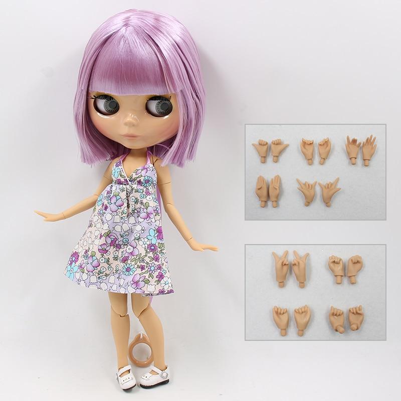 ICY DBS Blyth Doll 1/6 BJD Аниме Кукла Совместное тело Белая кожа Матовое лицо Специальный комплект, включая одежду Обувь Руки 30 см ИГРУШКА