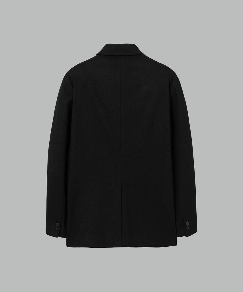 NONBLANK [Set Up] Wool Flannel Loose Fit Set-Up_Black