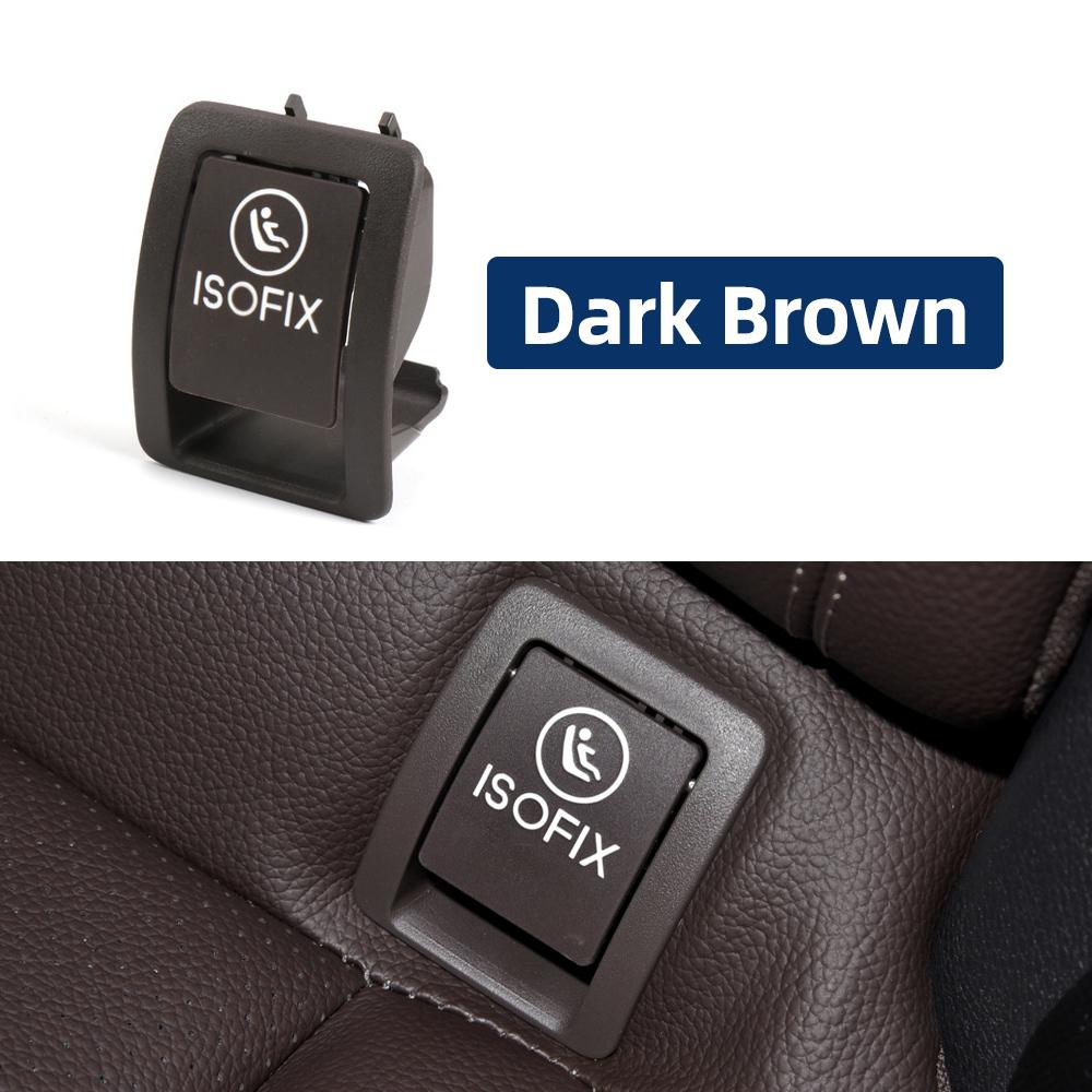 Для Mercedes Benz GLC Class 2015-2021 W253 Автомобильная накладка на переключатель ISOFIX, Автоматическая задняя крышка переключателя детского безопасного сиденья