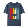 Beagle Crossing Tshirt Unisex Tops Clothes Cotton Fitted Tee Shirts Male Tshirt Guys Tshirt Fast Shipping