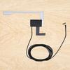 Digital Radio Antenna with SMB Adapter Window Roof Windshield Antenna DC 5V DAB + Antenna Hidden Adhesive for Auto ATV Car Truck