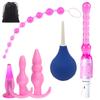 Practical Anal Vibrator Prostate Anal Cleaning Anal Plug Anal Beads for Beginners for Men and Women Anal Expansion Adult Goods Storage Bag Included