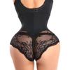 Корректирующее белье с контролем живота, трусики для женщин, корректирующее белье с высокой талией, бесшовное корректирующее белье для похудения, кружевные трусы-тренер для талии