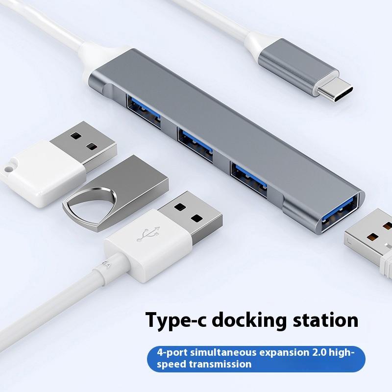 Док-станция Typec, удлинитель USB-портов, разветвитель для планшета, концентратор, док-станция для ноутбука