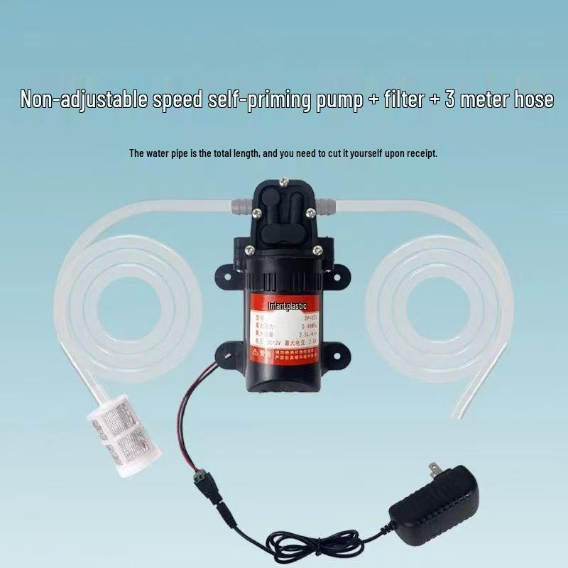 Бытовой самовсасывающий мини-электронасос для забора воды для очистителей