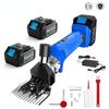 Wireless 6 Speed 13 Teeth Electric Wool Shears Portable Farm Animals Clipper Machine Goat Horse Hair Scissor