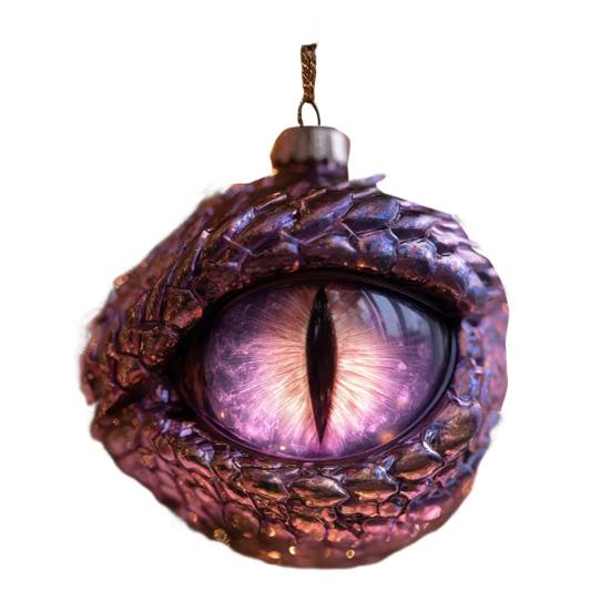 1/2 шт. Акриловое украшение в виде глаза дракона, 2D плоское, для дома, офиса, праздничной вечеринки, рождественской елки, фантастическое существо, глаз дракона, подвесное украшение