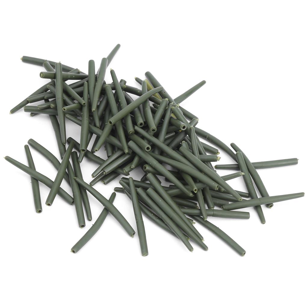100Pcs Set 36MM Carp Fishing Rig AntiTangle Sleeves Terminal Connect Rubber Hose