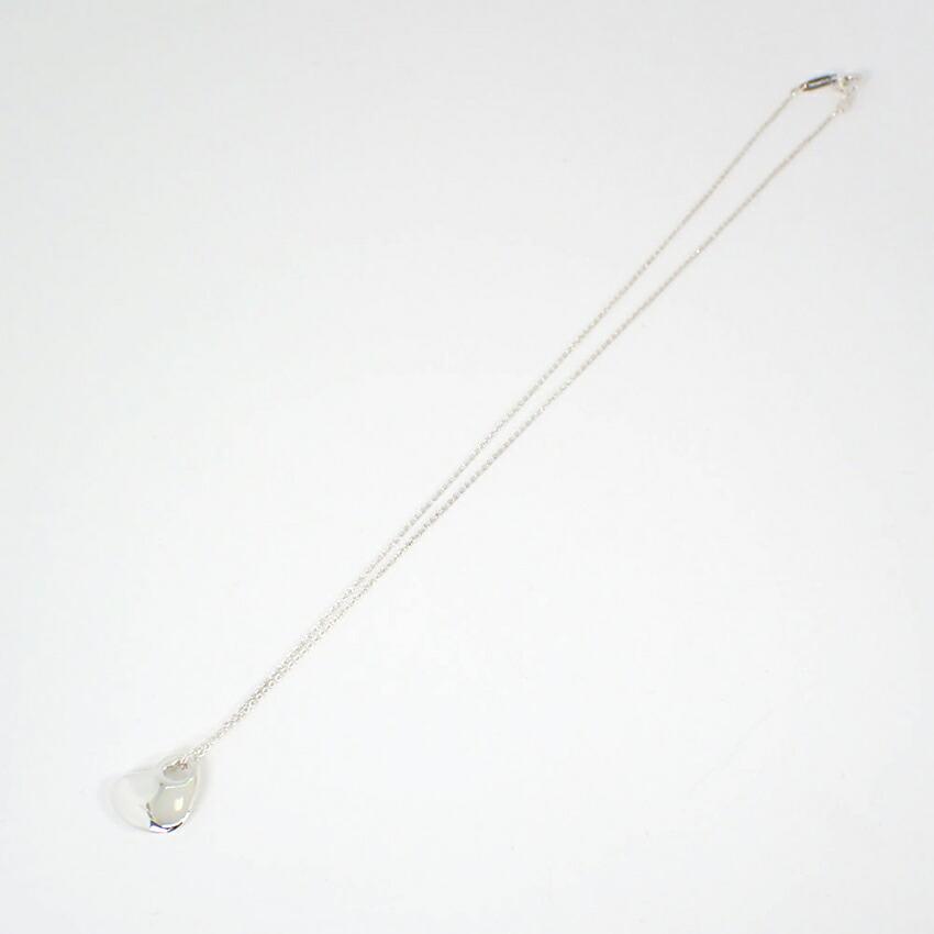 [Б/у] TIFFANY/Tiffany 925 кулон/ожерелье в форме сердца [g373-55]