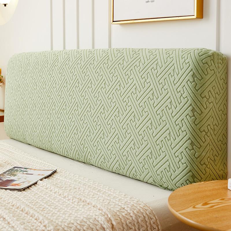 Headboard Covers, Stretch Bed Headboard Slipcover, Dustproof Protector Cover for Linen Fabric Tufted Upholstered Headboard