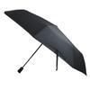 Komiya Shoten Large Automatic Folding Durable Ultra Open/Close Umbrella, 65cm, Men's, One-Touch, Fiberglass, Water-Repellent, Teflon, Safety,