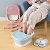 Foldable Footbath Bathroom Foot Soaking Bucket Plain Foaming Massage Bucket Folding Sauna Bathtub Pedicure Bath