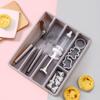 Cutlery Storage Box Classification Organization Large Capacity Multi Compartments Tableware Tray Fork Chopsticks Spoon Drawer Tableware Organizer