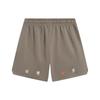 Li Ning Bad Five Letter Mid Waist Прямые повседневные шорты мужские шорты грибно-коричневые AKST751-3