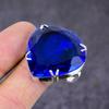 Natural Blue Topaz Gemstone Handmade 925 Sterling Silver Gift Ring Size 8 e1P65