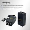 48V/0.5A & 24V/1A POE Power Adapter with Ethernet Cable for Wireless AP Bridge & Gigabit Surveillance Camera.