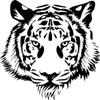 Car Stickers POWERFUL TIGER HEAD Vinyl Decals Motorcycle Decoration Accessories Waterproof Sunscreen Cover Scratches