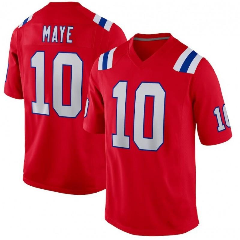 NFL Patriots Youth Adult Football Jersey Short Sleeve Breathable Quick Dry Embroidered Name Number