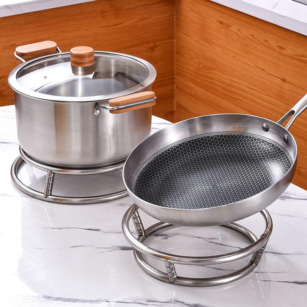 Для газовой плиты кастрюли диаметр сковороды 23/26/29 см двойной держатель полки подставка для вока кухонные принадлежности