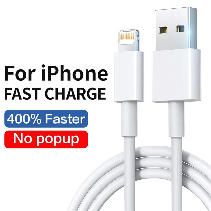 Оригинальный USB-кабель для iPhone 14, 13, 12, 11 Pro Max Mini XR XS, кабель для быстрой зарядки телефона, дата, кабель для iPad, зарядное устройство, провод, аксессуары