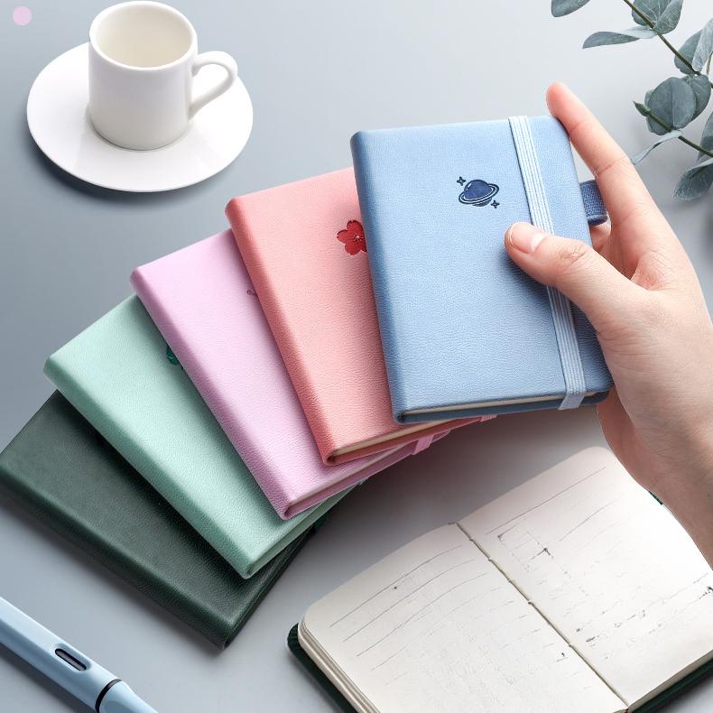 Мини A7 карманный блокнот ручной работы из кожи 100 листов блокнот портативный дорожный дневник планировщик расписание Kawaii школьные офисные принадлежности