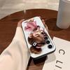 Чехол для Samsung Galaxy A20 A13 A06 A40 A16 A05 A10 A12 A30 A15 A17 A70 A50 A04 Черный Мягкий Чехол для Телефона Мультяшный Рисунок Девочки