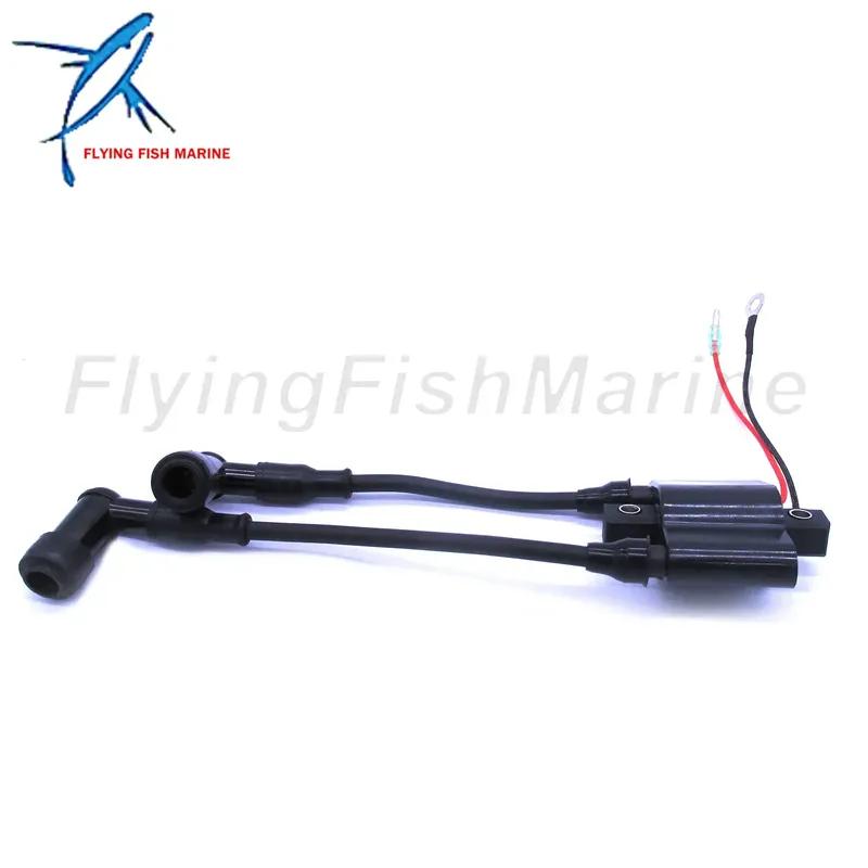 5041297 Ignition Coil W/Resistance Cap for Evinrude Johnson OMC Boat Motor  4-Stroke 9.8HP Outboard Engine