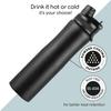 800ml Duo Sport Stainless Steel Water Bottle | ISI Certified Made in India | Double Wall Vacuum Insulated Flask | for Office, School, Gym & Travel