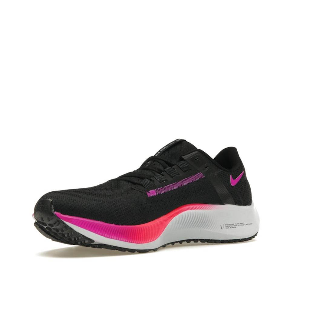 Nike Air Zoom Pegasus 38 Black Hyper Violet Мужские кроссовки Off-Noir Flash-Crimson CW7356-011