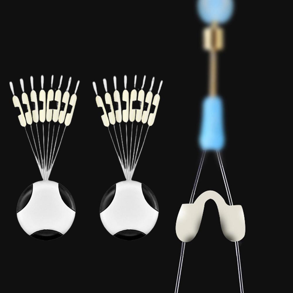 8 шт./1 комплект, двойные крючки, контактор, противообмоточный раздвоенный сепаратор, разветвитель, космическая фасоль, рыболовная леска, поворотный инструмент для связывания
