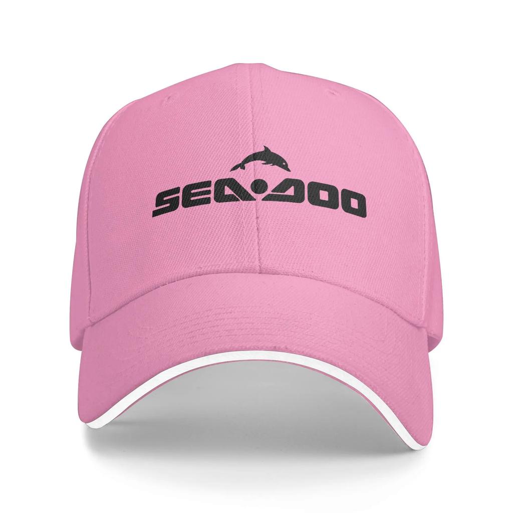 Водные мотоциклы Sea Doo Команда Волны Лодка Бейсболки Хип-хоп Сэндвич-шляпы Унисекс Полиэстер Кепка от солнца Активный отдых