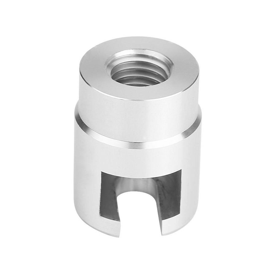 1 шт. Серебристый Алюминиевый Сплав Головка Пулера для Ремонта Вмятин Адаптер для Беспокрасочного Удаления Вмятин для Скользящего Молотка и Тягового Лепестка Инструмент Автомобильный Аксессуар M12