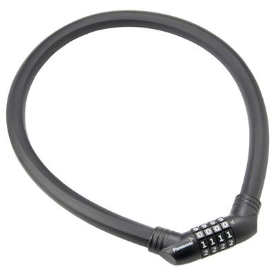 Panasonic SAJ082 My Set Wire Lock Bicycle черный Длина 70 см x Толщина 16 мм