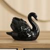 Unique White Swan Statue Easy To Use Swan Couple Figurine Nordic Black Swan Ornaments  Home Decor