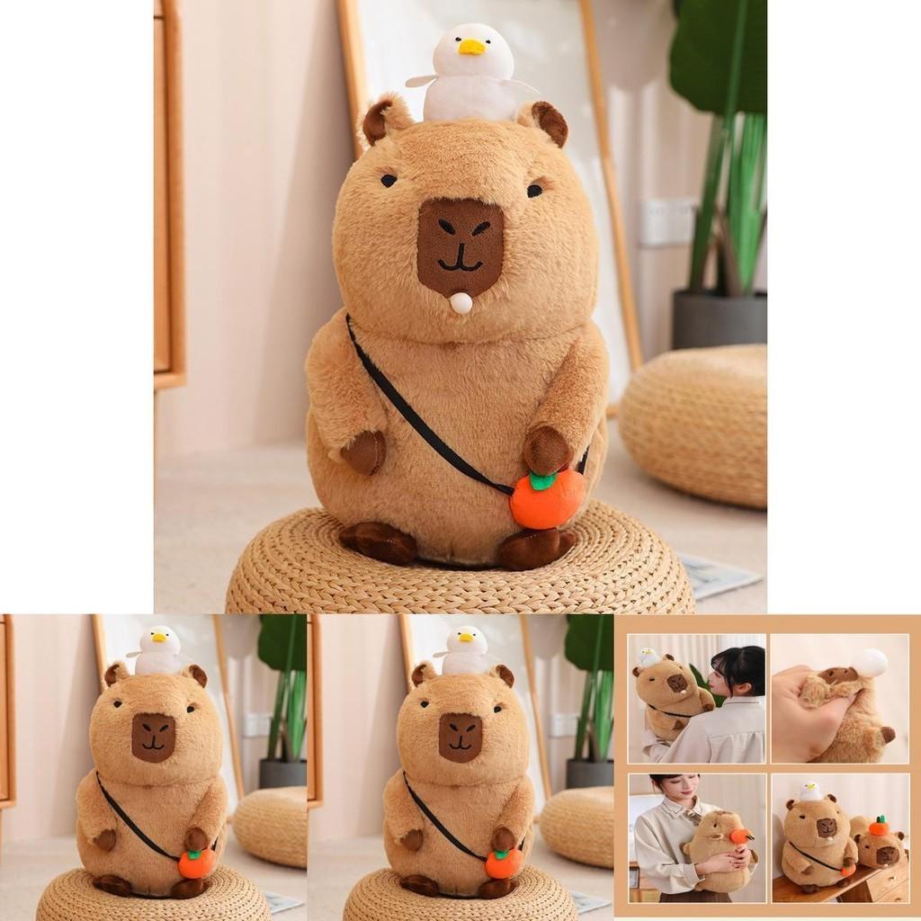 Capybara Plush Doll Fluffy And Huggable Water Rodent Toy Available In Various Sizes And Styles