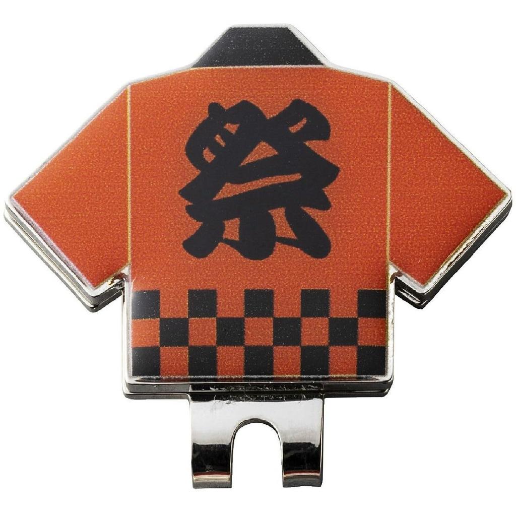 MIZUNO Golf Ball Marker HAPPI COLLECTION Unisex Orange 5LGD2527